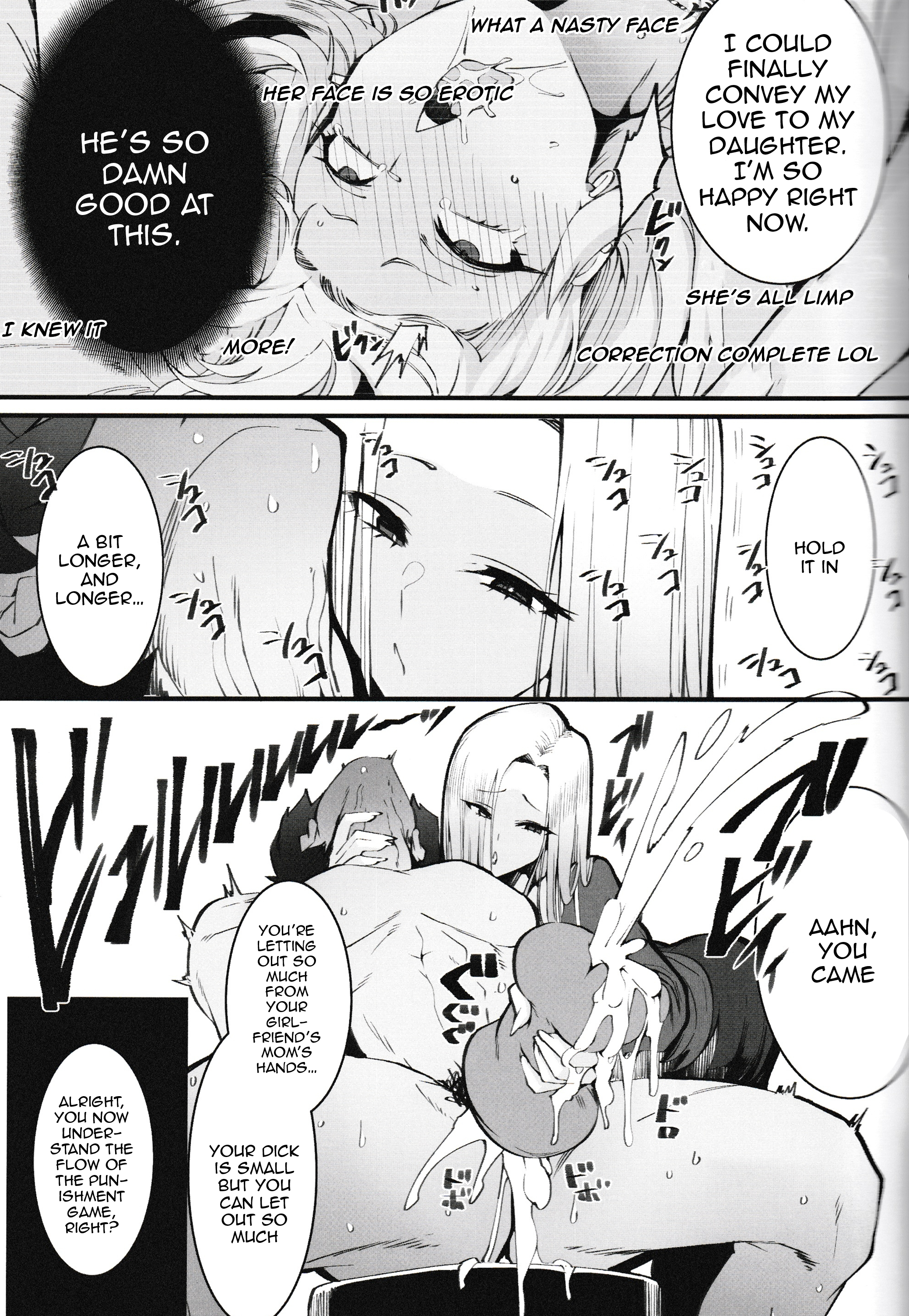 Hentai Manga Comic-A Gyaru Mother And Daughter's Unsavory Way To Earn Money-Read-8